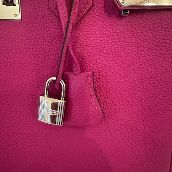 Hermes Birkin 30CM Magnolia Togo Leather with Palladium Hardware - Picture 4 of 16